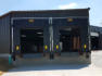Commercial addition we provided sectional doors, edge dock levelers and dock shelters.