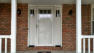 Provia Signet Fiberglass door, storm door and side lites.